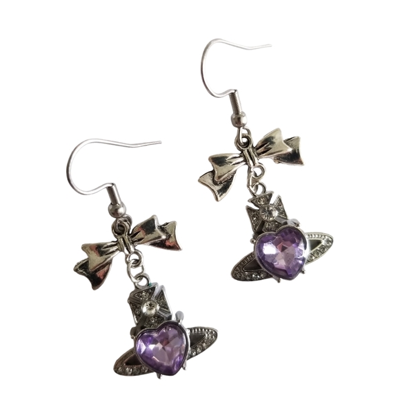 Handcrafted Orb Earrings - Picture 2 of 4